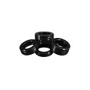 ライディア(RIDEA) THRU AXLE SPACER SET M12 BLACK AL