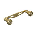 シマノ(SHIMANO) カスタムパーツ 25夢屋 ダブルハンドルアルミノブ 60mm ゴールド