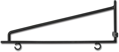 ポッシュリビング アイアンサインブラケット ブラック 63189