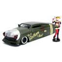 1:24 DC COMICS BOMBSHELLS 1951 MECURY & HARLEY QUINN ミニカー