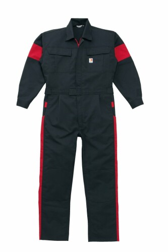 KANSAI 山田辰 ツヅキ服(オールシーズン用) KM-207 ブラック 3Lサイズ