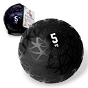 La-VIE(ラヴィ) メディシンボール 5kg トレーニングマニュアル付き 台座付き 3B-3436