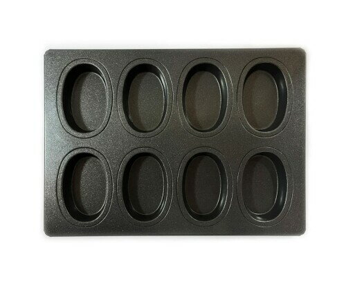 松永製作所 MBテフロン加工 オーバル天板8P 黒