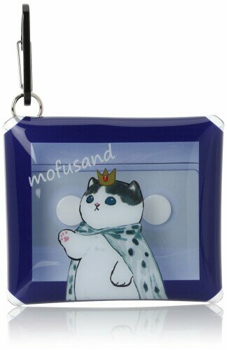(モフサンド) ポーチ 小物入れ airpods proケース イヤホン収納 キーケース カラビナ クリアマルチケース SSサイズ レディース 女子 学生 子供...