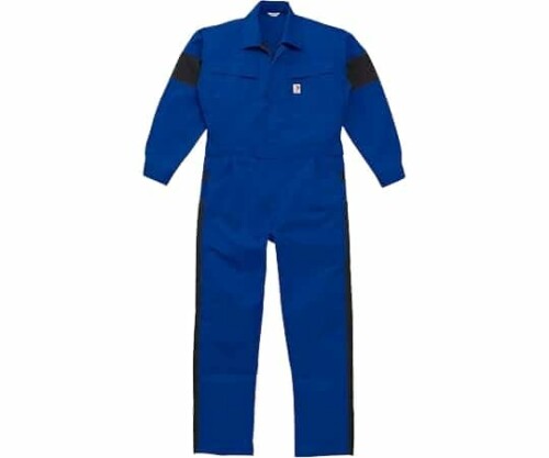 KANSAI 山田辰 ツヅキ服(オールシーズン用) KM-207 マリンブルー 4Lサイズ