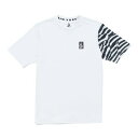 (ヴォルコム) メンズ 半袖 ラッシュガード (ルーズフィット) ( A9112404 / RAMP STONE SS ) 海 WHT XL