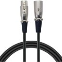 TECH マイクケーブル XLR(オス) / XLR(メス) テレワーク 在宅勤務 1.5m TMCC-1.5