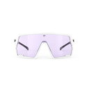 (RUDYPROJECT) サングラス Kelion ケリオン ホワイトグロスフレーム インパクトX 2 調光レーザーパープルレンズ SP857569-0000 レンズ幅:144mm