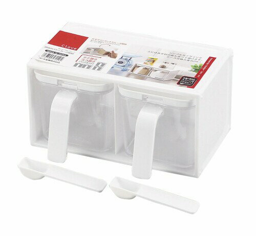 パール金属 クローブ 調味料 ストッカー 2個組 H-7149