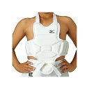 MIZUNO(ミズノ) 空手 防具 プロテクター(胴用) サイズ:L 全日本空手道連盟検定品 高体連指定品 23JHA706 01:ホワイト L