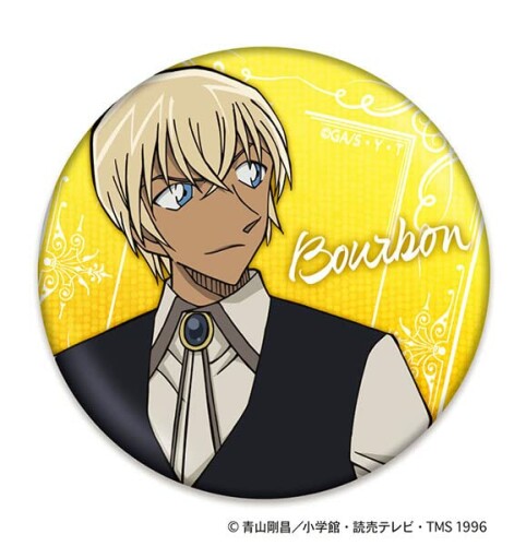 名探偵コナン ホログラム缶バッジ（フレームバーボン） CO-CB134