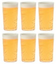 東洋佐々木ガラス ビールグラス 薄氷矢来カット 一口ビール 150ml 6個セット 日本製 食洗機対応 割れにくい ガラスコップ グラス コップ 酒杯 日本酒グラス 薄い 業務用グラス B-21105CS-C745