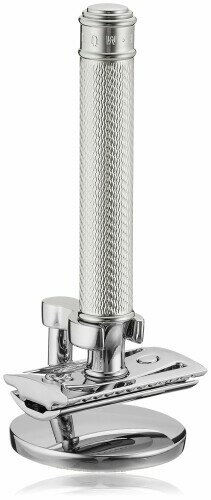 ミューレ クラシックレイザー・スタンド付セット（両刃カミソリ＆スタンドセット）／メタル R89SET)