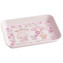 スケーター(skater) 小皿 メラミン ミニ プレート システム 食器 L トレー 皿 プレート 22.2cm×16.2cm サンリオ マイメロディ MTSI5-A