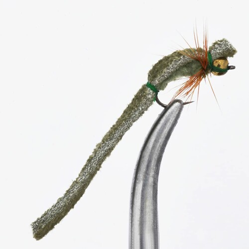 ツリング モンキー(turingmonkey) 完成フライ ディア・リゾン #1 ダークオリーブ 3ヶ入り