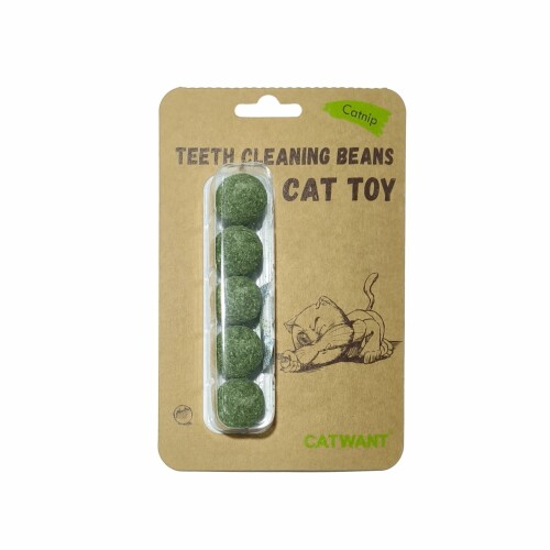 ペットライブラリー CATWANT キャットニップ (キャットハーブ) 歯みがきボール