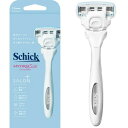 Schick(シック) シック ハイドロシルク サロンプラス ホルダー (刃付き) 女性用 カミソリ スキンガード ホワイト 1個 (x 1)