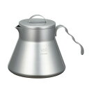 HARIO (ハリオ) V60メタルコーヒーサーバー 500ml シルバー O-VCSM-50-HSV
