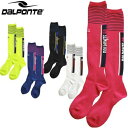 DalPonte(ダウポンチ) サッカー BRロゴジャガードソックス ネイビー 25-27cm DPZ070