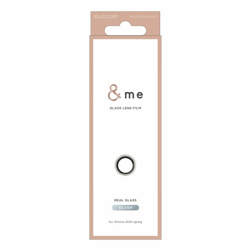 エレコム iPhone 16e カメラフィルム ガラス カメラ保護 レンズカバー 強化 保護 硬度10H 指紋防止 反射防止 透明度が高い グリッター きらきら...