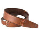 RightOn STRAPS ギターストラップ 幅 6cm、長さ 95~150cm CHARM ブラウン