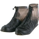 TRUSCO(トラスコ) レインシューズカバー ジッパー付 Sサイズ(22.5~24.0) 黒 RSCS-BK(4)