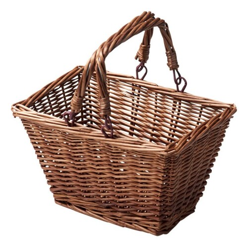 ちどり産業 買い物かご 29-24BR ブラウン