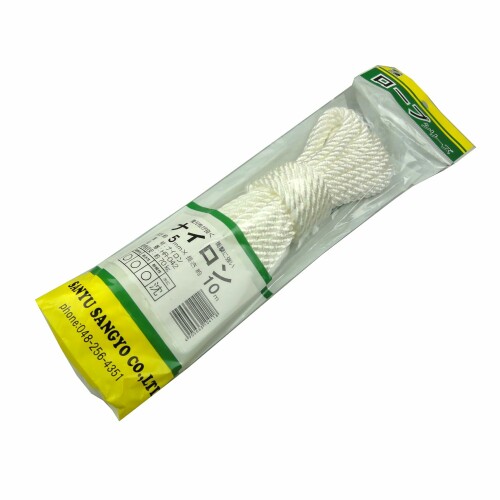三友産業 ロープシリーズナイロン HR-042 5mm×10m