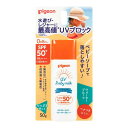 ピジョン Pigeon UVベビーミルク ウォータープルーフ SPF50+ 50g