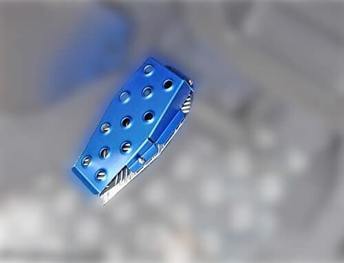 Beatrush（ビートラッシュ） ドライバーフットレスト (ディープ・ブルー) スズキ アルトターボRS、アル..