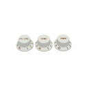 Fender パーツ Stratocaster(R) Knobs, White
