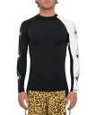 (ヴォルコム) メンズ 長袖 ラッシュガード (SURF VITAL)(ジャック・ロビンソン) ( A9312401 / SURF VITALS J ROBINSON LS ) 海 BLK XL(4)