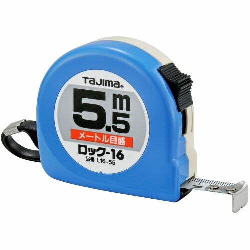 タジマ(Tajima) コンベックス 5.5m×16mm ロック16 L1655BL