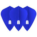 ダーツフライト L-style フライトエル カイト ブルー (Flight-L L4c kite blue) | シャンパンリング対応フライト