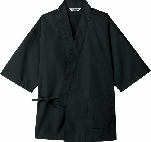(アルベ) ジンベイ 兼用 丈夫 全5色 和風 サービス 物販 スパ 制服 G71101 メンズ C-10 黒 3L