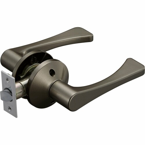 マツ六(Mazroc) レバー錠 エクレ 兼用取替バリアフリーレバー錠 空錠 EL5060-1M-U アンバー