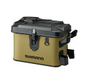シマノ(SHIMANO) 釣り用タックルバッグ ロッドレストボートバッグ(ハード) BK-007T 27L カーキ