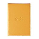 ロディア カバー付き メモ帳 No.11(A7) エピュレ オレンジ(ブロックロディア No.11 オレンジ入り/80枚 5mm方眼)RHODIA cf118118