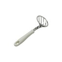 パール金属(PEARL METAL) マッシャー ミニサイズ 全長19×幅6.5×高さ5.5cm 食洗機対応 日本製 ホワイト Simple use CC-16...