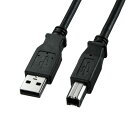 サンワサプライ USB2.0ケーブル(ブラック・5m) KU20-5BKK2