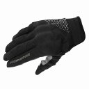 コミネ(KOMINE) バイク用 グローブ プロテクトメッシュグローブ-ブレイブ Black/Delta Gre XS GK-183 1049 春夏秋向け メッシュ素材