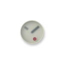 レムノス 掛け時計 アナログ kehai コンクリート アルミニウム 灰 KM22-01 GY Lemnos 直径130×厚さ55mm