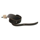 LM Products ギターストラップ Classic Leather - Craftsman Leather LS-2304H, Chocolate