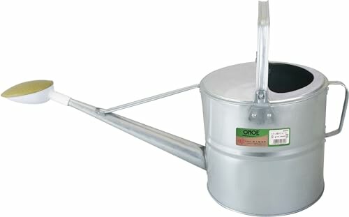 尾上製作所(ONOE) トタン散水ジョーロ9L (植物や野菜にソフトなシャワーで水やりやり可能 丈夫で耐久性..