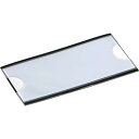 TRUSCO マグネット式見出しプレート 40X80 黒 10枚入 MGP-40X80-BK