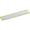 TRUSCO マグネット式見出しプレート 30X150 黄 10枚入 MGP-30X150-Y