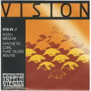 Vision ヴィジョン バイオリン弦 D線 シルバー巻 VI03 1/4