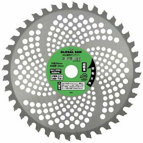 モトユキ グローバルソー スゴギレR 刈払機用 GSR23036