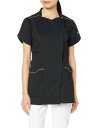 (ミッシェルクラン) 女性 レディース ジャケット MK0040 C-10 ブラック×ベージュ 3L