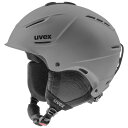 uvex(ウベックス) スキースノーボードヘルメット マットカラー ダイヤル式サイズ調整 ドイツ製 p1us 2.0 59-62 cm